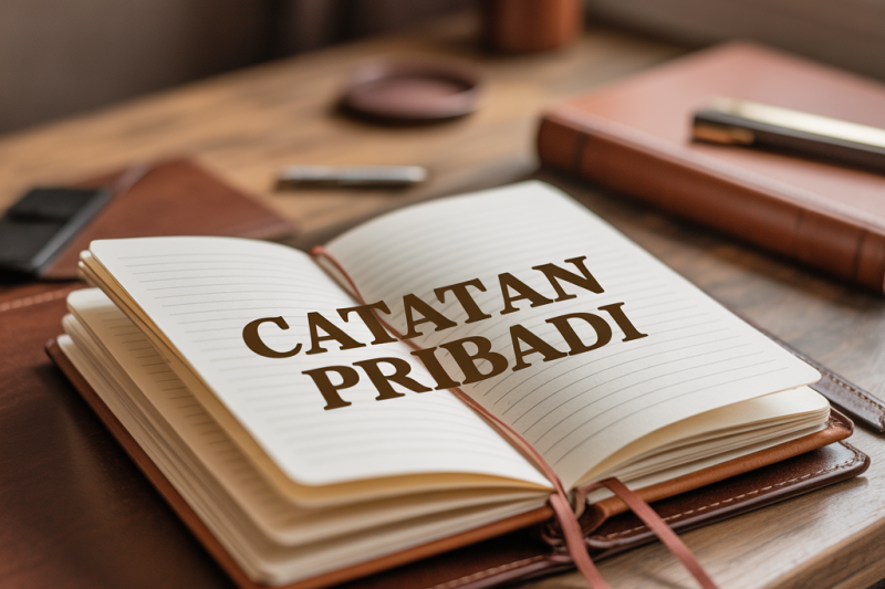 catatan pribadi
